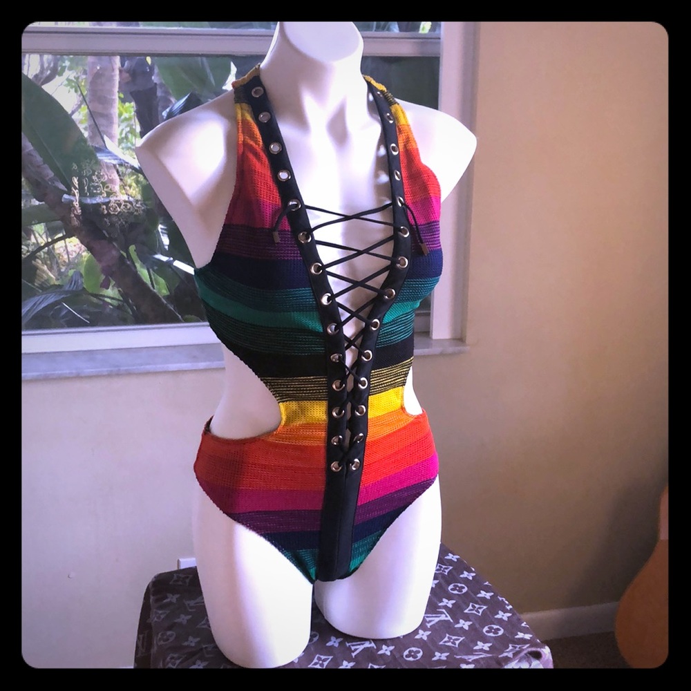 One piece bathing suit